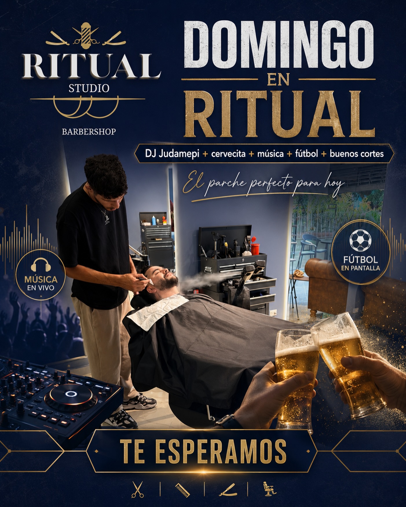 Detalle del estudio y atención personalizada en Ritual Studio